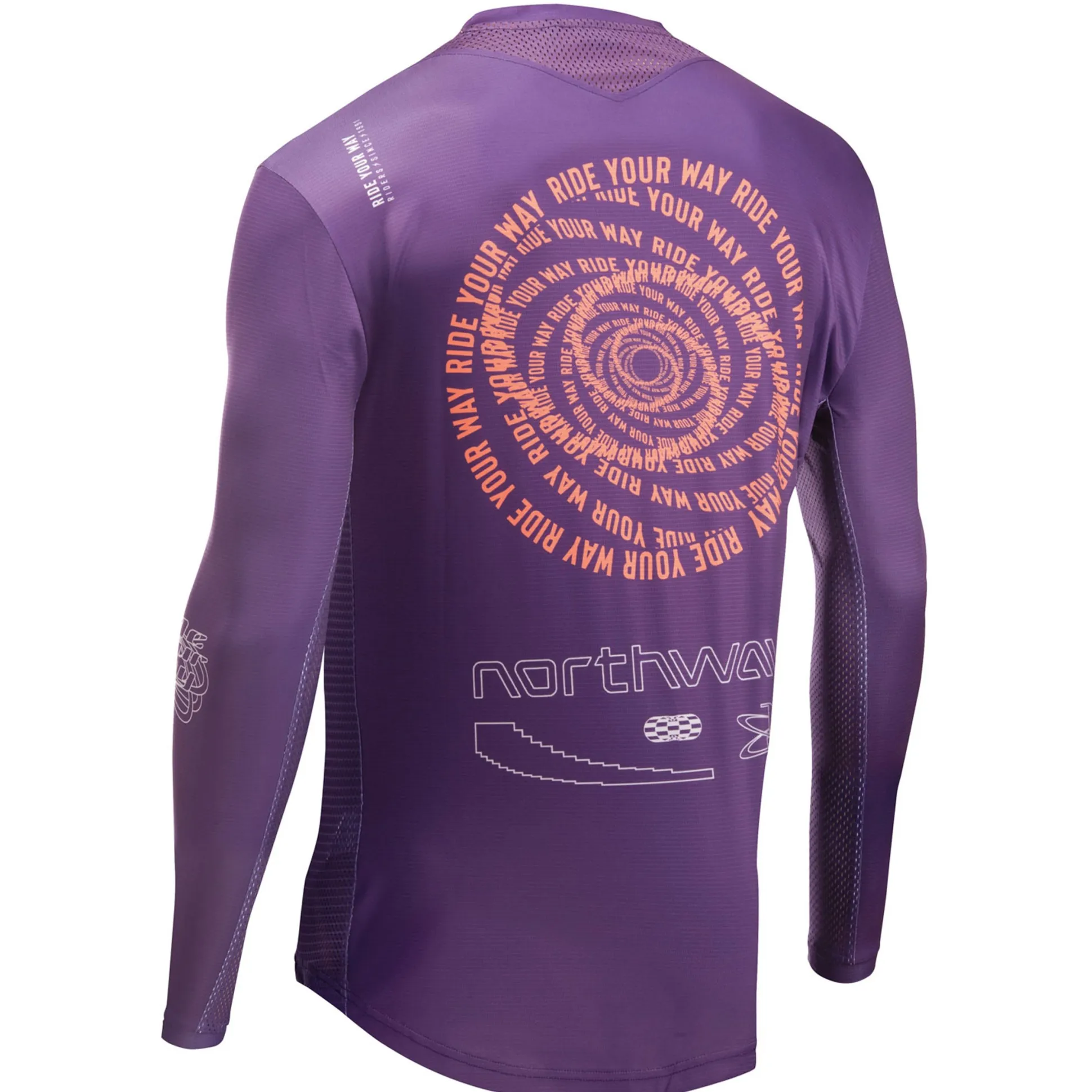 Maglia maniche lunghe Northwave Edge 2 - Viola