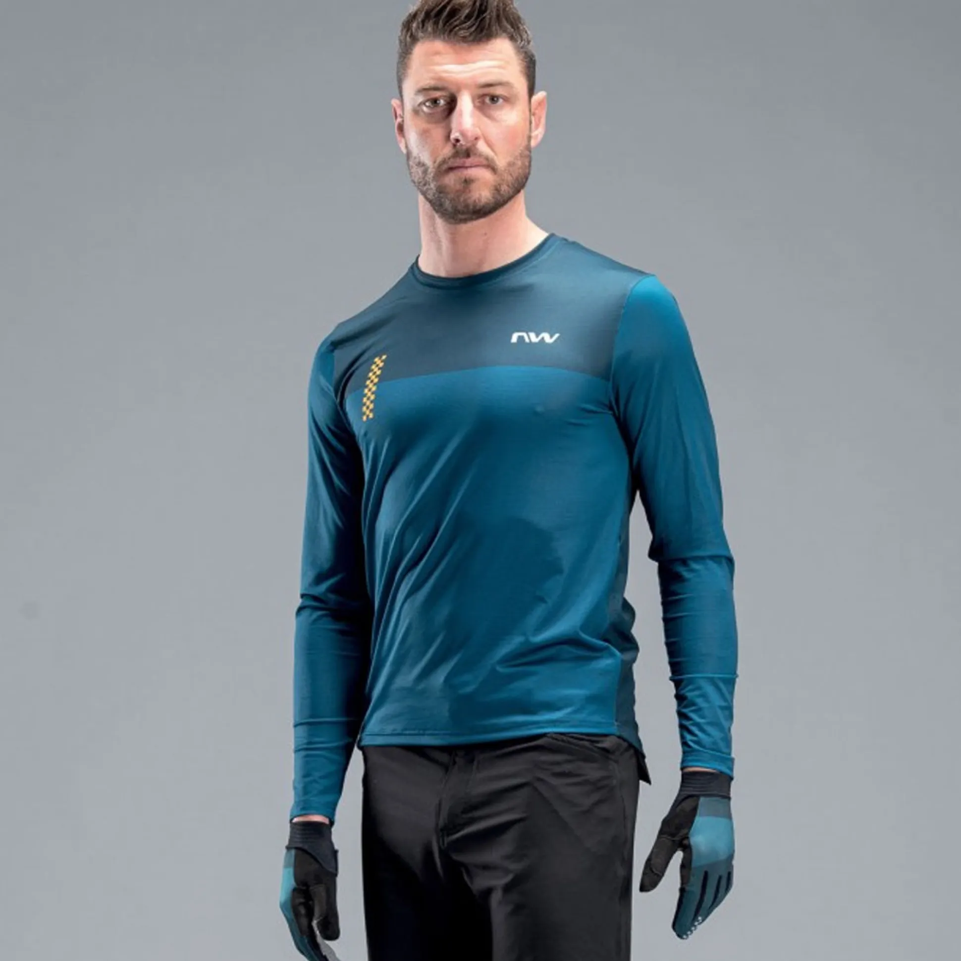 Maglia maniche lunghe Northwave XTrail 2 - Blu
