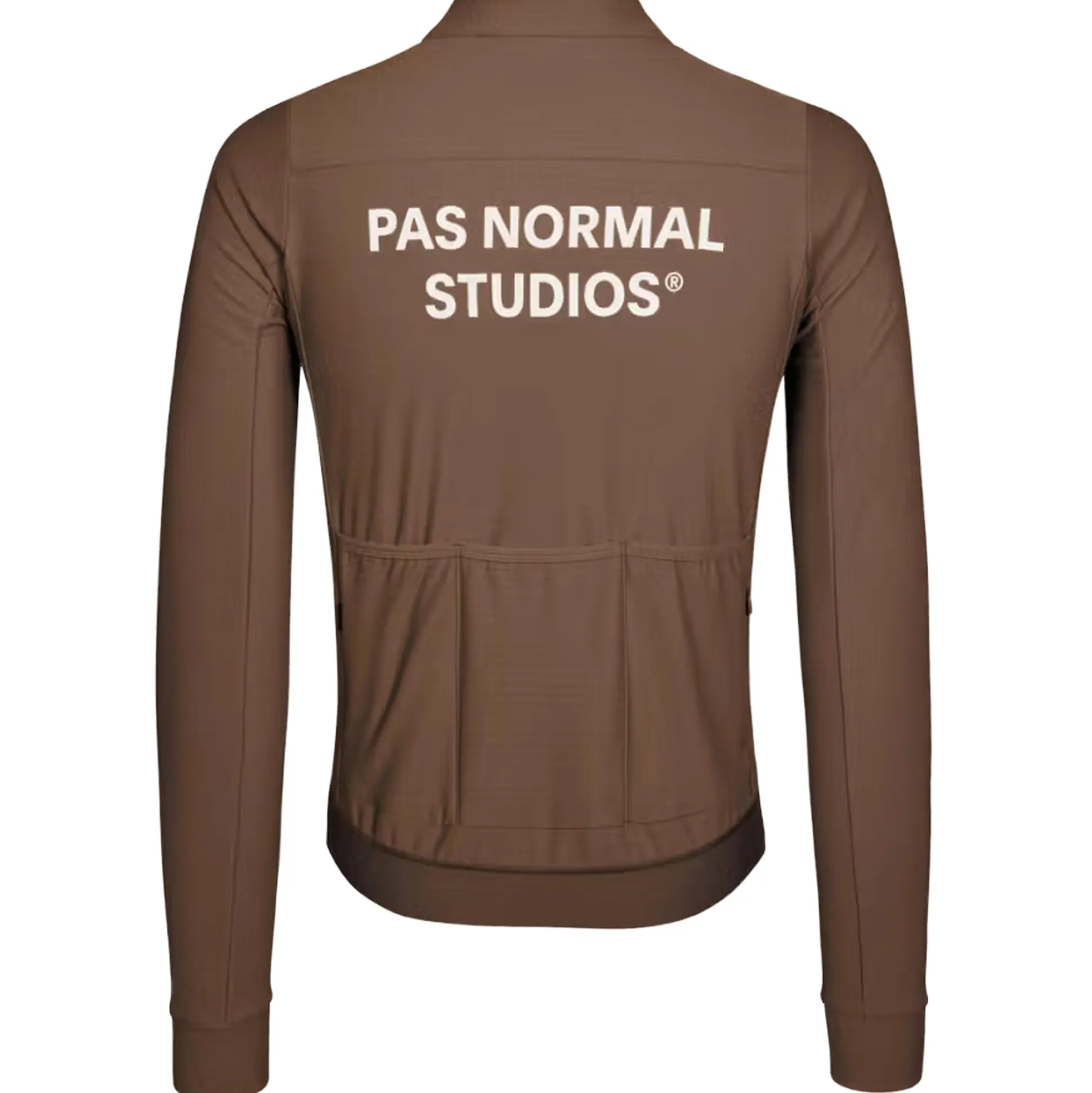 Maglia maniche lunghe Pas Normal Studios Essential - Marrone chiaro