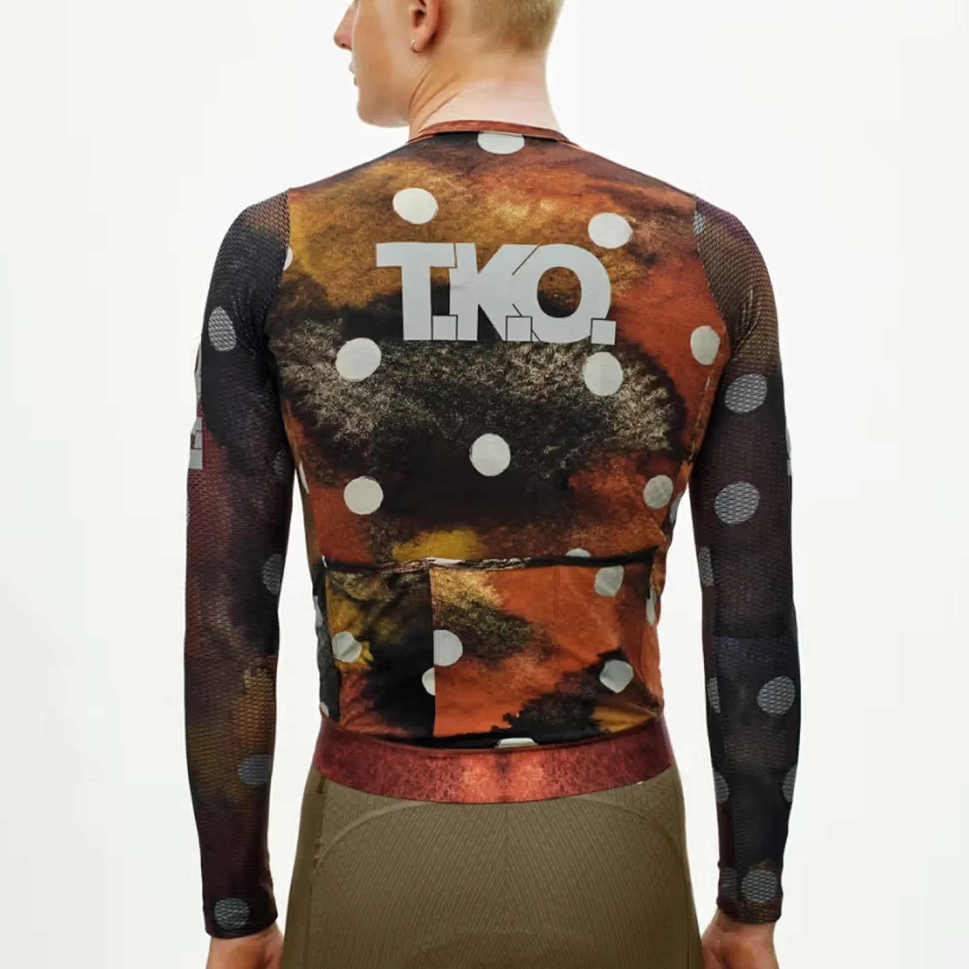 Maglia maniche lunghe Pas Normal Studios T.K.O. Essential Light - Marrone