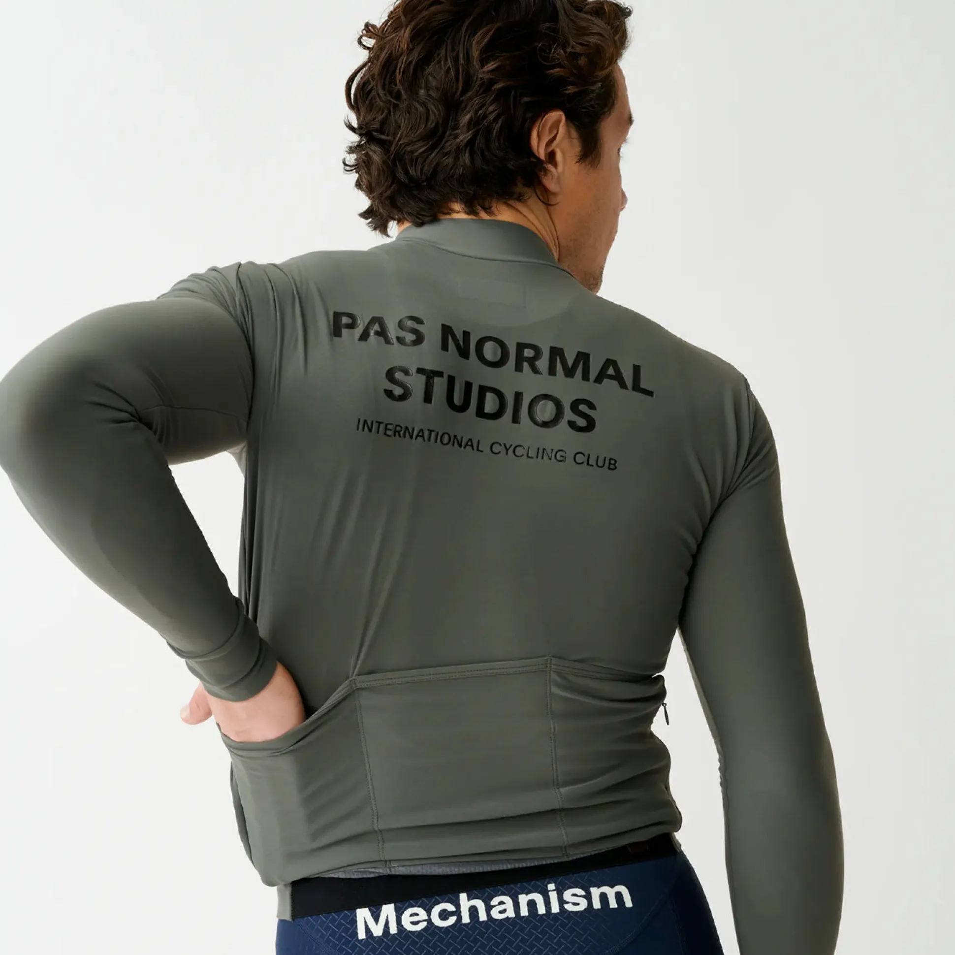 Maglia maniche lunghe Pas Normal Studios Mechanism - Grigio