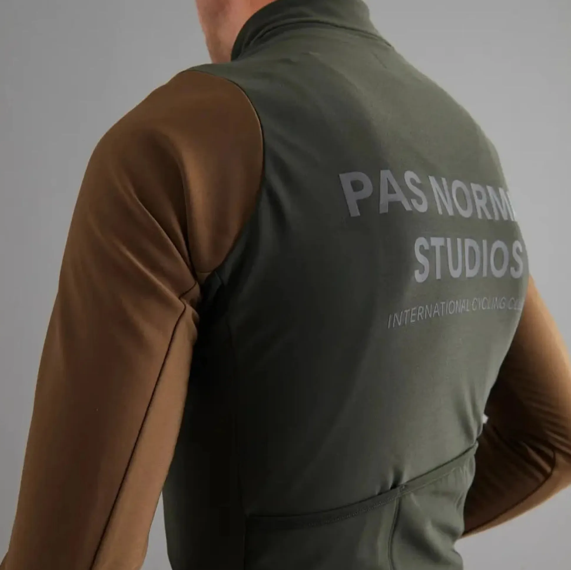 Maglia maniche lunghe Pas Normal Studios Mechanism Thermal - Verde marrone