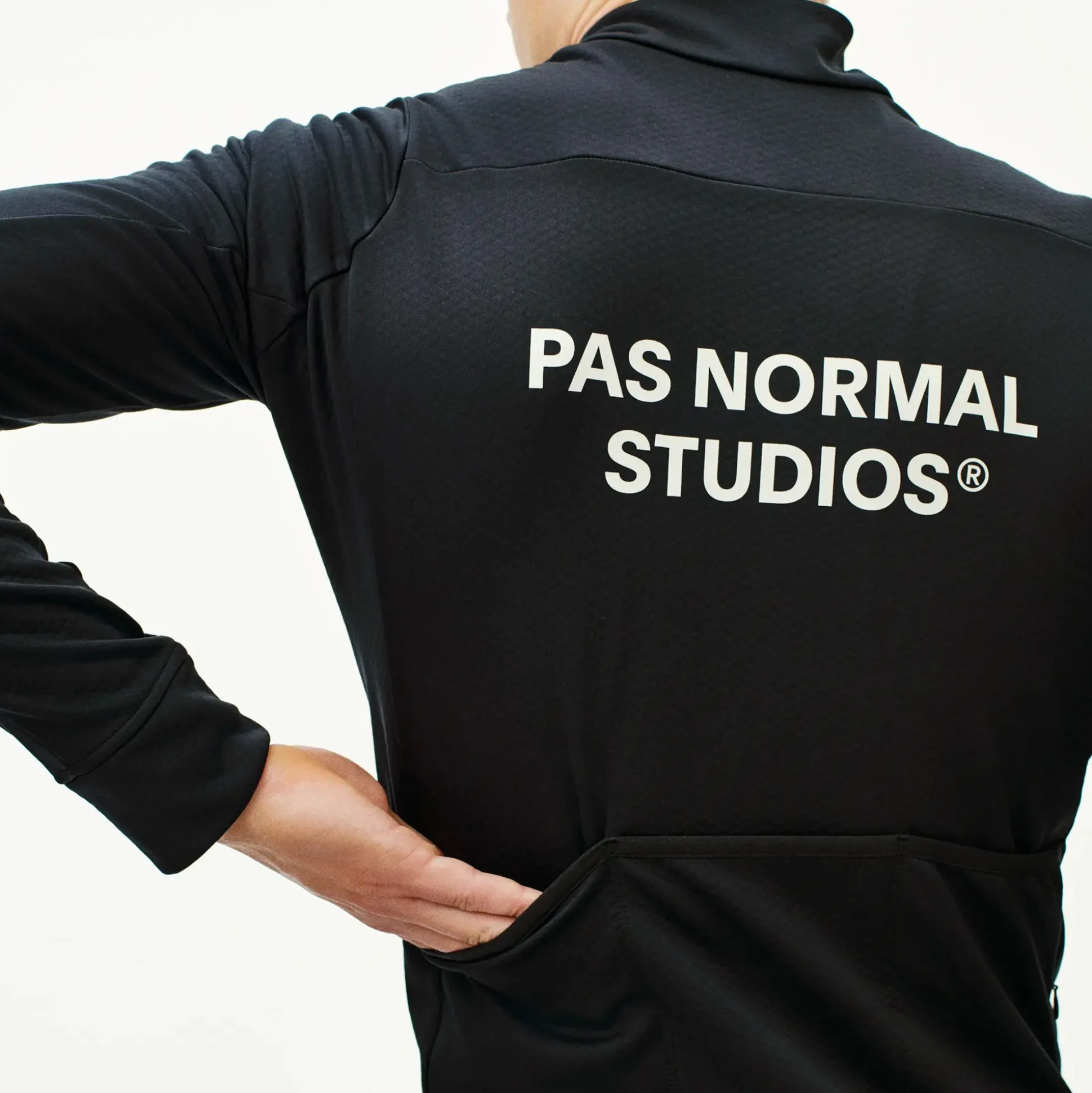 Maglia maniche lunghe Pas Normal Studios Essential Thermal - Nero