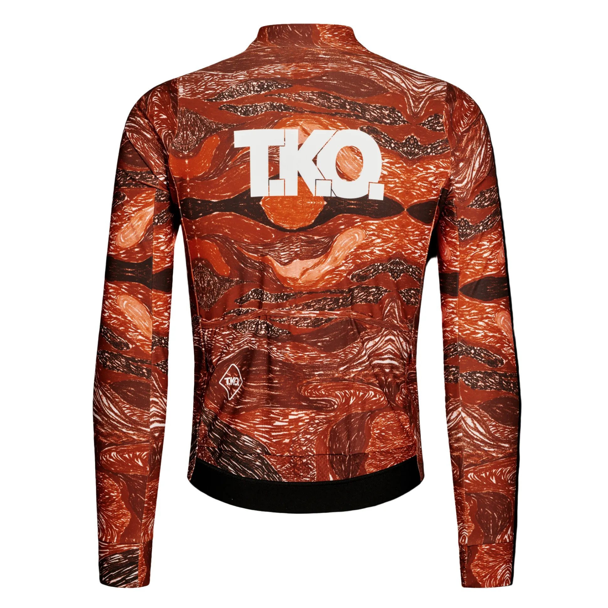Maglia maniche lunghe Pas Normal Studios T.K.O. Woven - Rosso