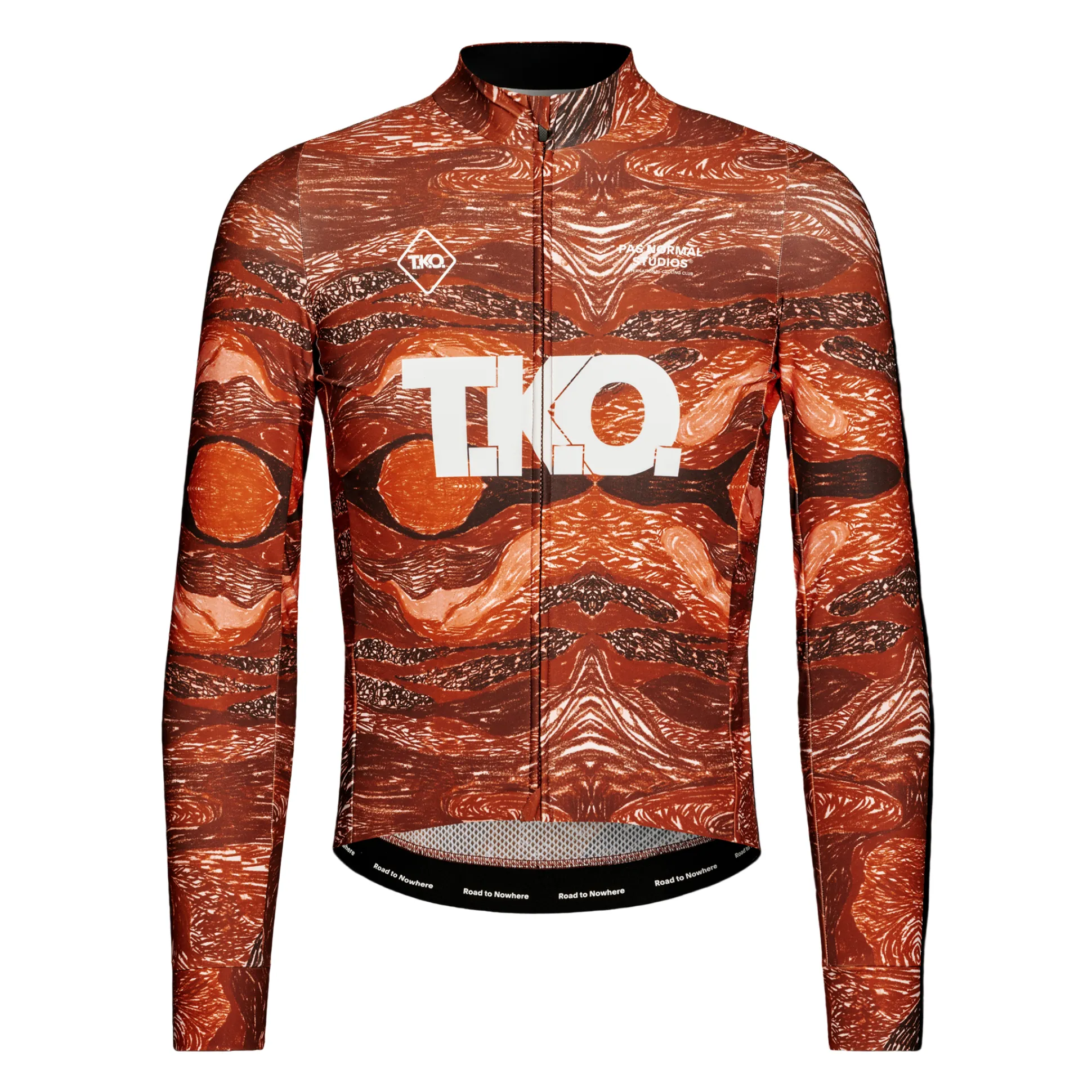 Maglia maniche lunghe Pas Normal Studios T.K.O. Woven - Rosso