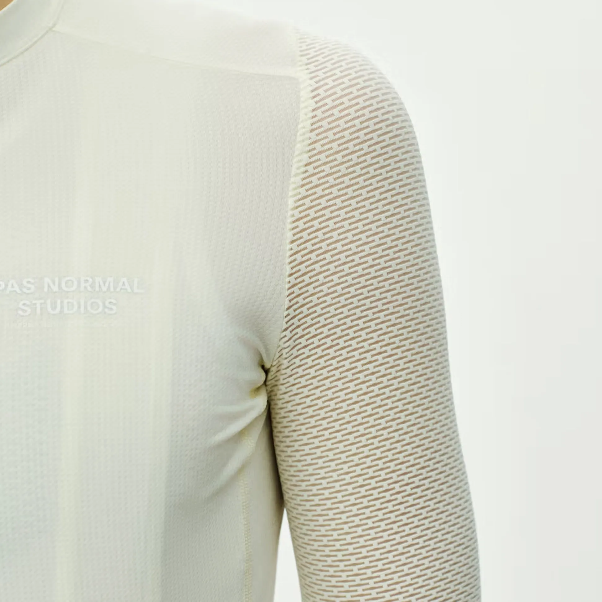 Maglia maniche lunghe Pas Normal Studios Essential Light - Bianco