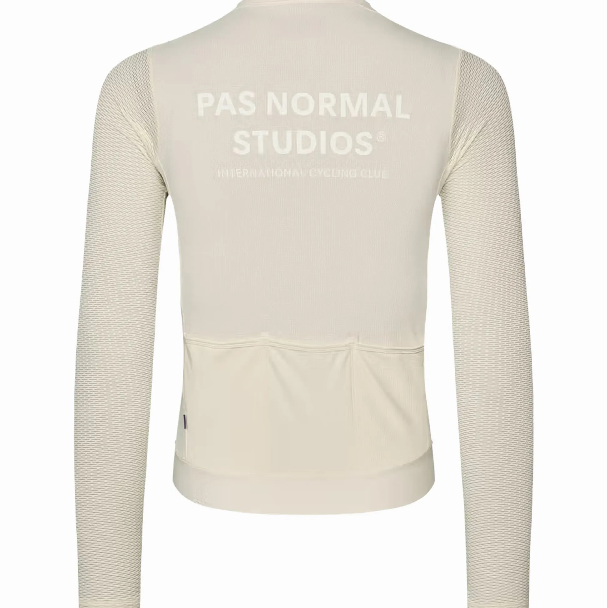 Maglia maniche lunghe Pas Normal Studios Essential Light - Bianco