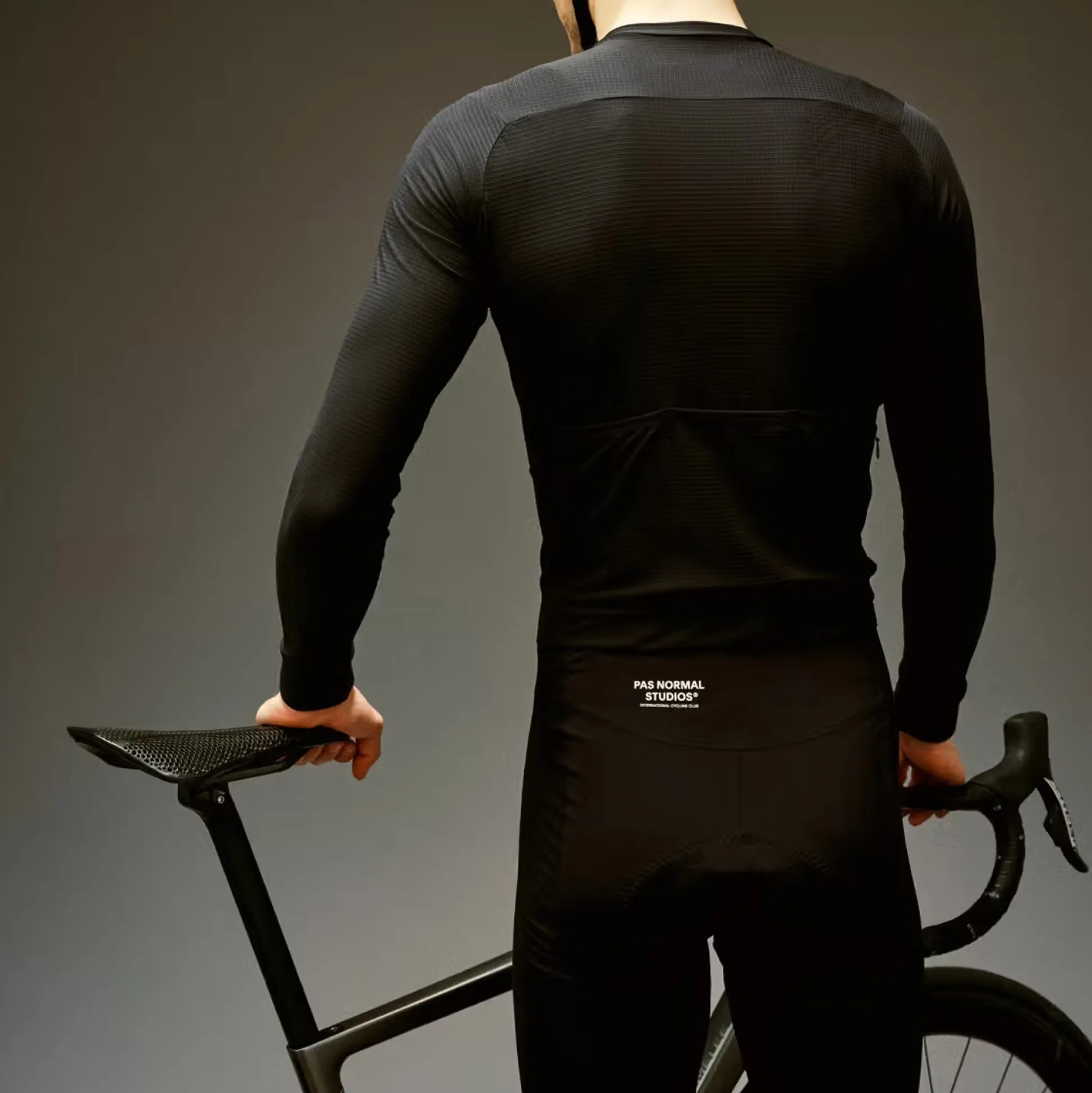Maglia maniche lunghe Pas Normal Studios Mechanism Pro - Nero