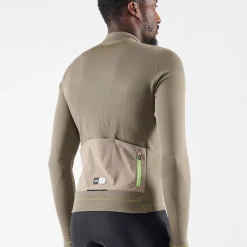 Maglia maniche lunghe Pedaled Element Merino - Grigio