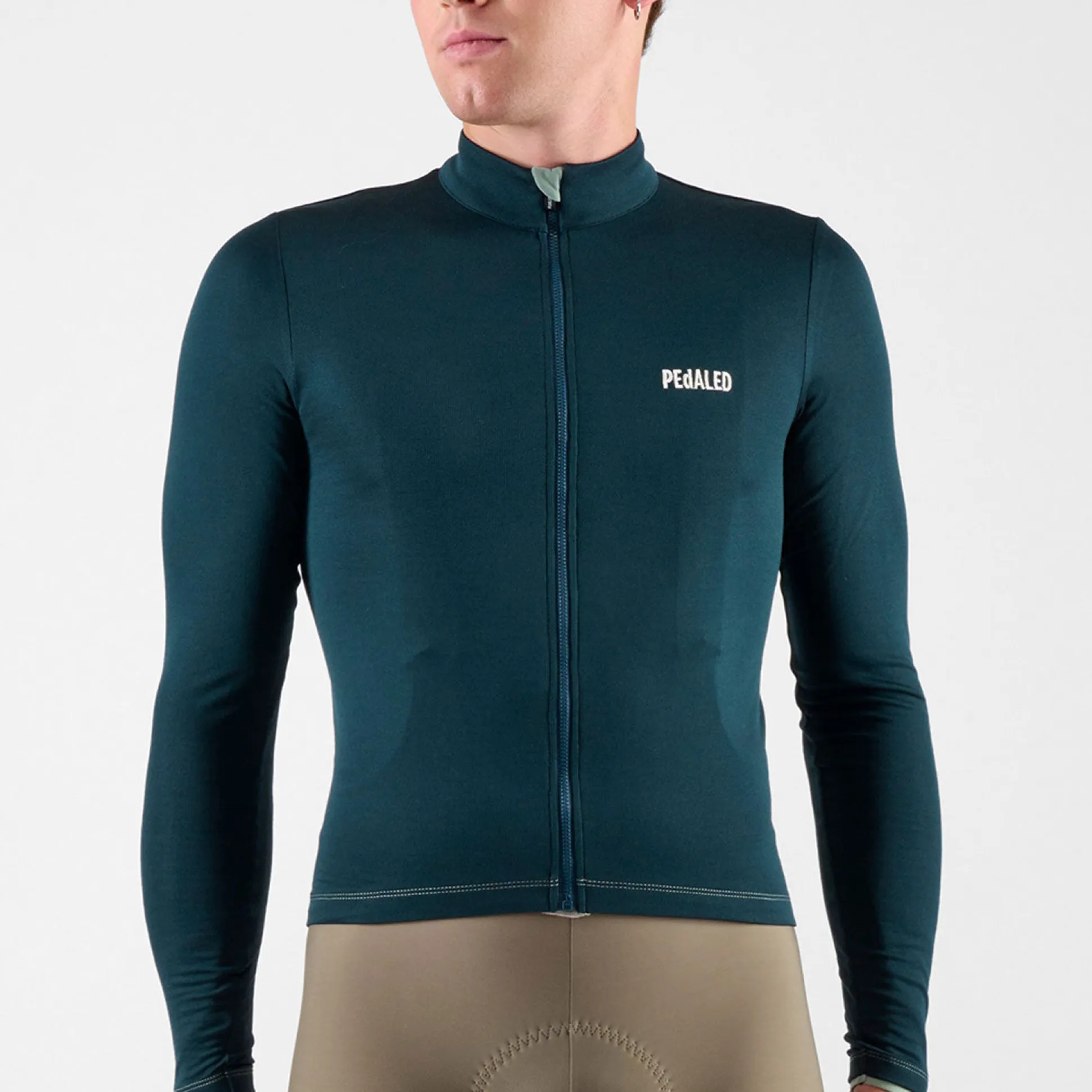Maglia maniche lunghe Pedaled Element Merino - Blu