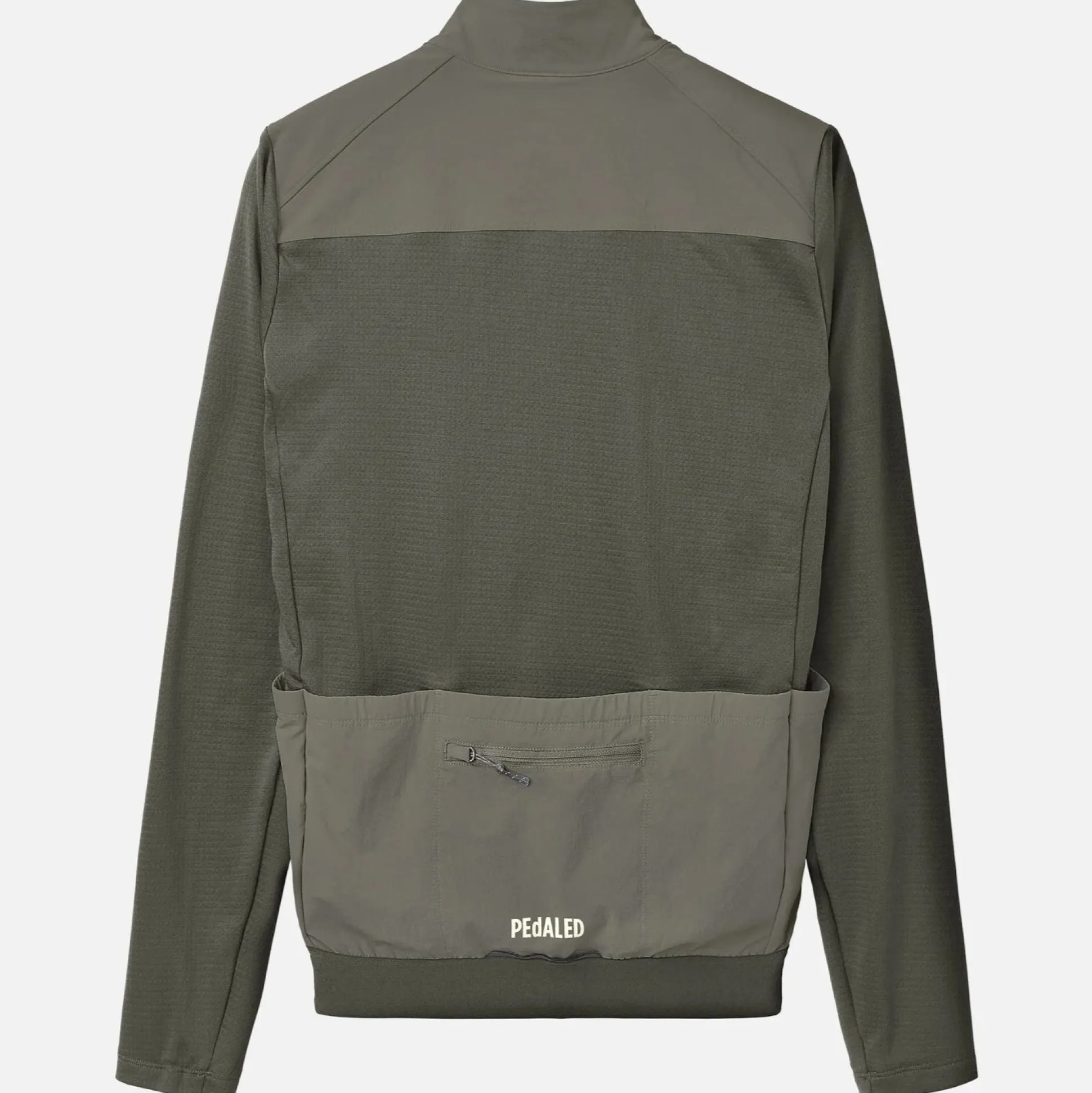 Maglia maniche lunghe Pedaled Odyssey Windblock Merino - Grigio