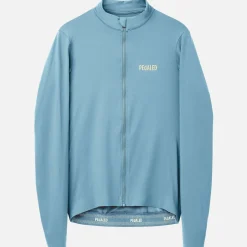 Maglia maniche lunghe Pedaled Element - Azzurro