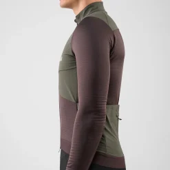 Maglia maniche lunghe Pedaled Odyssey Windblock Merino - Viola