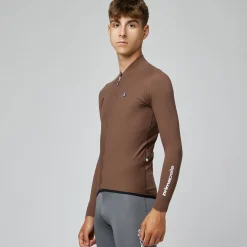 Maglia maniche lunghe Pissei Primapelle - Marrone