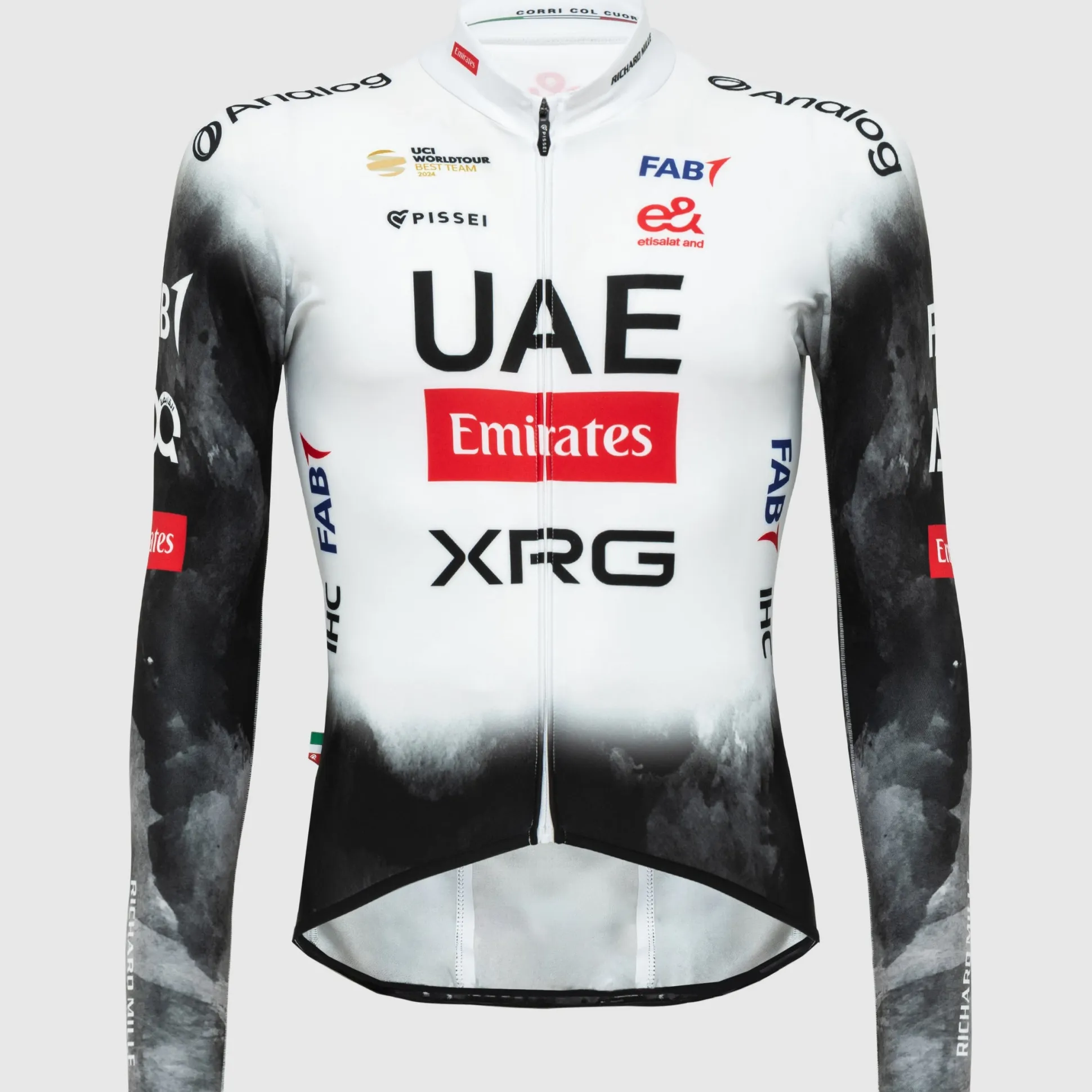 Maglia maniche lunghe Pissei UAE Team Emirates 2025 Primapelle
