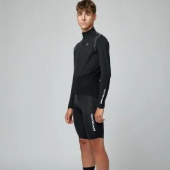 Maglia maniche lunghe Pissei Primapelle Wind - Nero