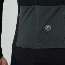 Maglia maniche lunghe Pissei Primapelle Wind - Nero