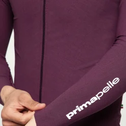 Maglia maniche lunghe Pissei Primapelle - Bordeaux