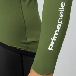 Maglia maniche lunghe Pissei Primapelle - Verde scuro