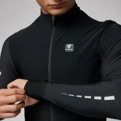 Maglia maniche lunghe Pissei Monviso - Nero
