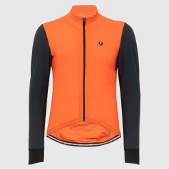Maglia maniche lunghe Pissei Monviso - Arancio grigio