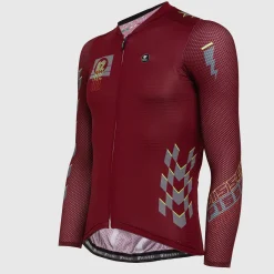 Maglia maniche lunghe Pissei Thunder - Bordeaux
