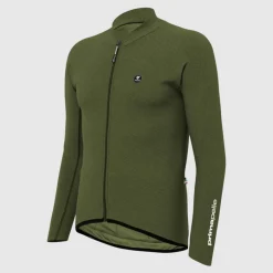 Maglia maniche lunghe Pissei Primapelle - Verde melange