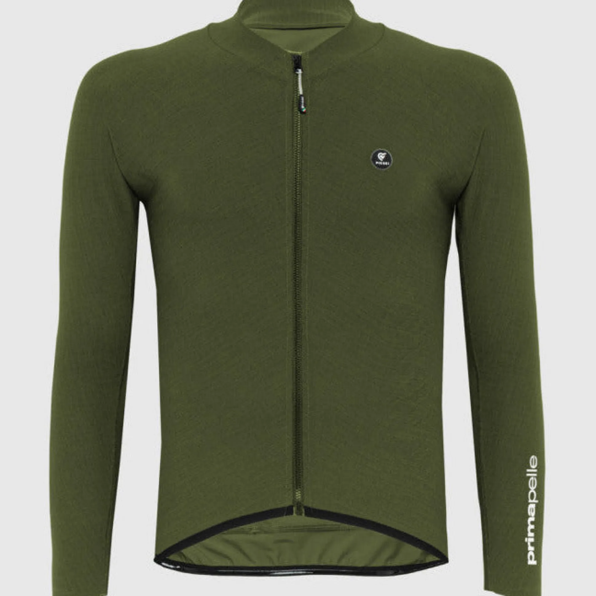 Maglia maniche lunghe Pissei Primapelle - Verde melange