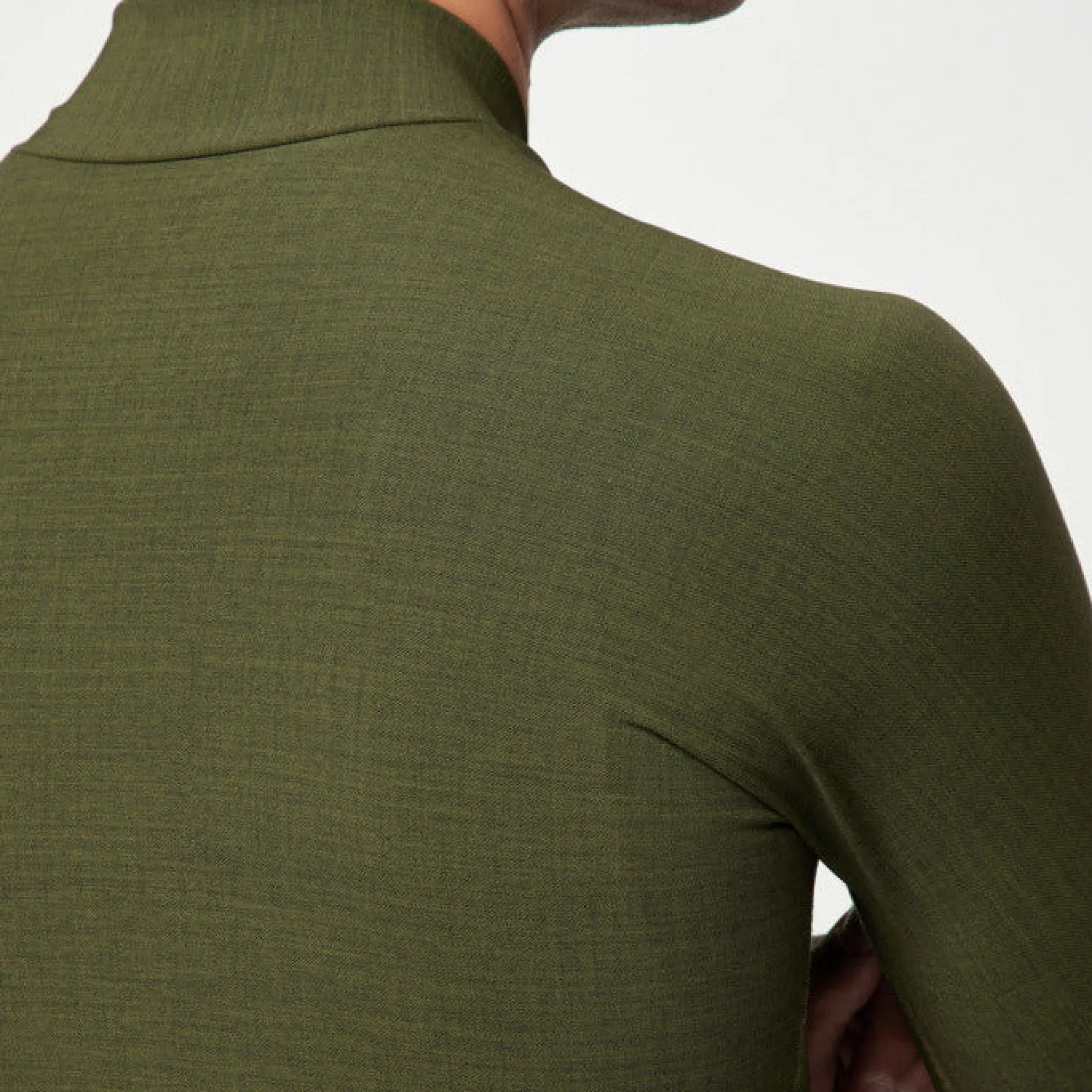 Maglia maniche lunghe Pissei Primapelle - Verde melange