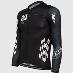 Maglia maniche lunghe Pissei Thunder - Nero