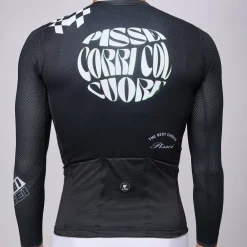 Maglia maniche lunghe Pissei Thunder - Nero