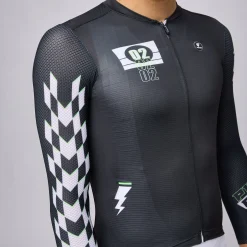 Maglia maniche lunghe Pissei Thunder - Nero