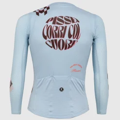 Maglia maniche lunghe Pissei Thunder - Azzurro