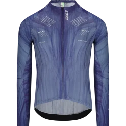 Maglia maniche lunghe Q36.5 Gregarius Hybrid Aeroflow - Blu