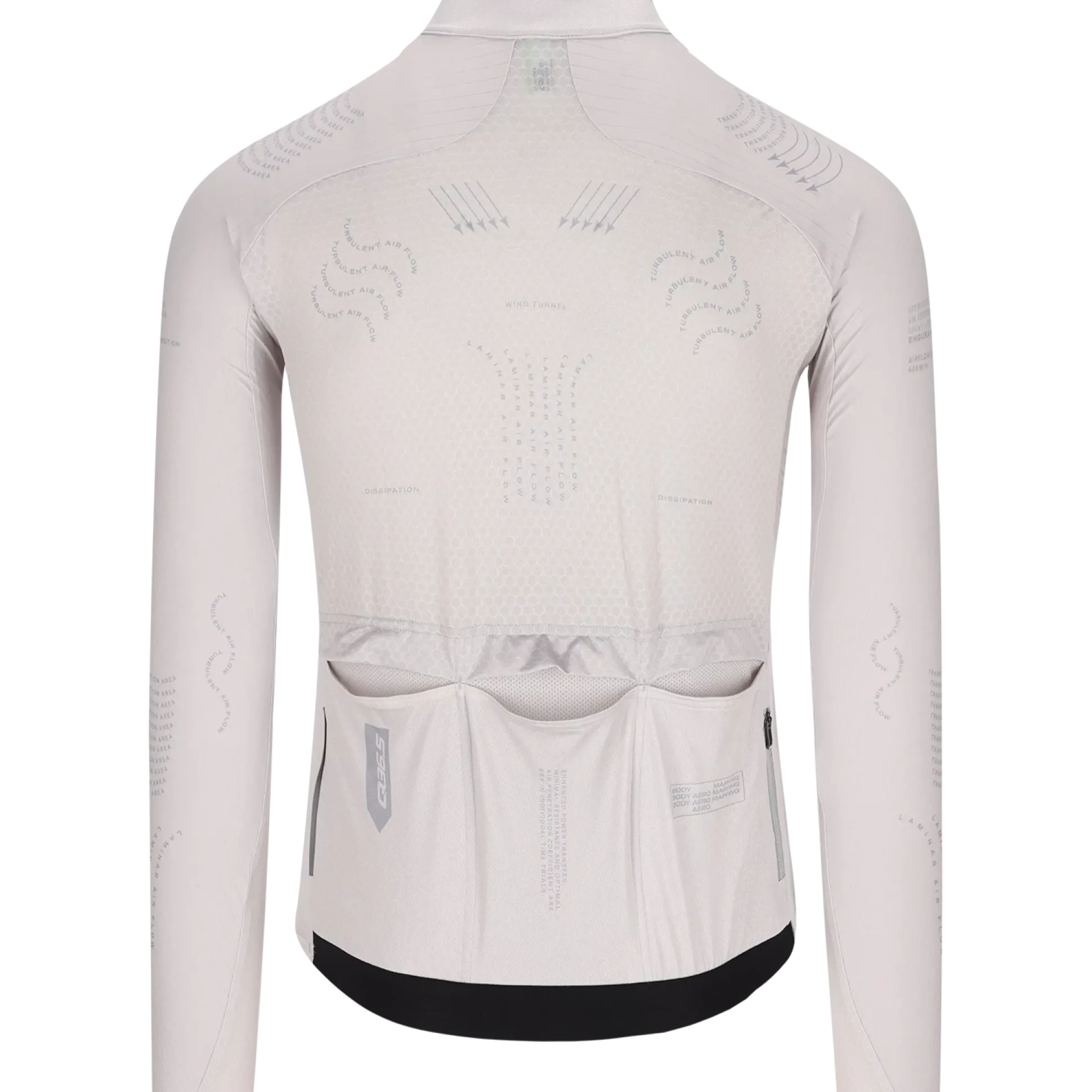 Maglia maniche lunghe Q36.5 Gregarius Hybrid Aeroflow - Grigio