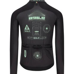 Maglia maniche lunghe Q36.5 Gregarius Hybrid Light Retrofuture - Nero
