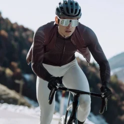 Maglia maniche lunghe Q36.5 Gregarius Hybrid Dolomiti - Marrone