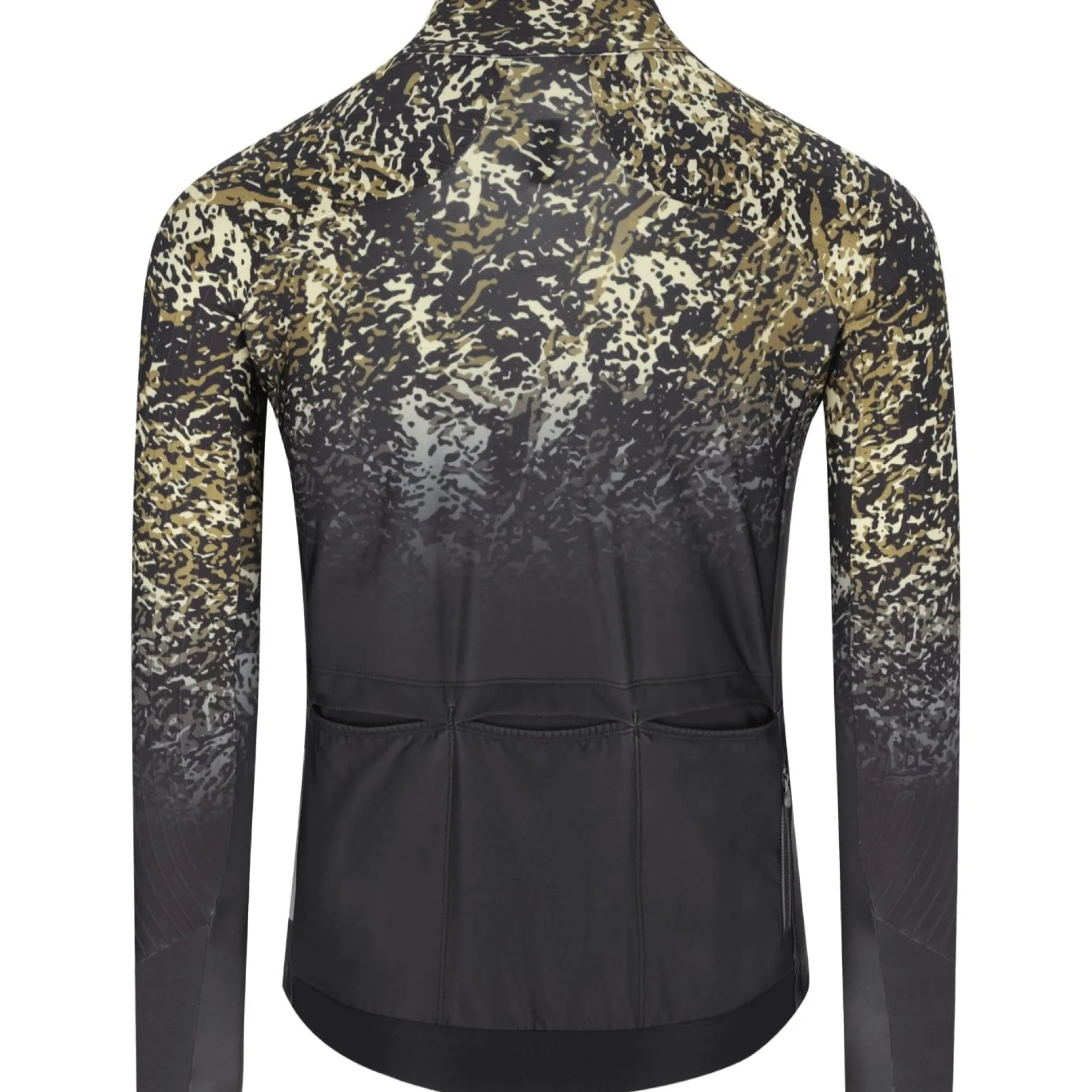 Maglia maniche lunghe Q36.5 Gregarius Hybrid Alpi Camo - Nero