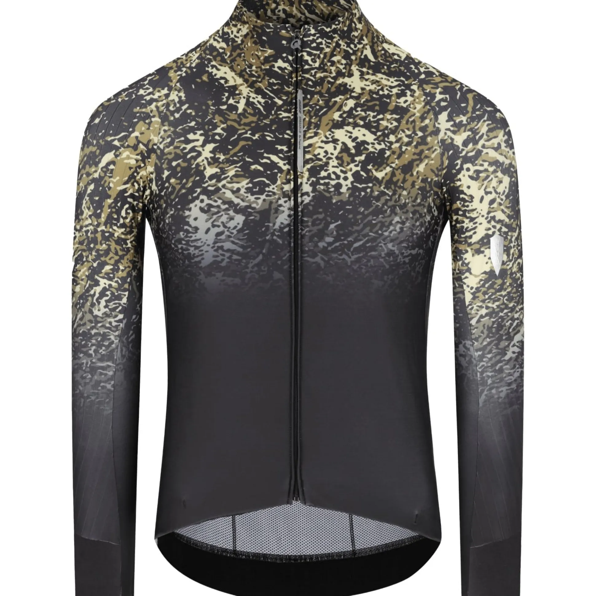 Maglia maniche lunghe Q36.5 Gregarius Hybrid Alpi Camo - Nero