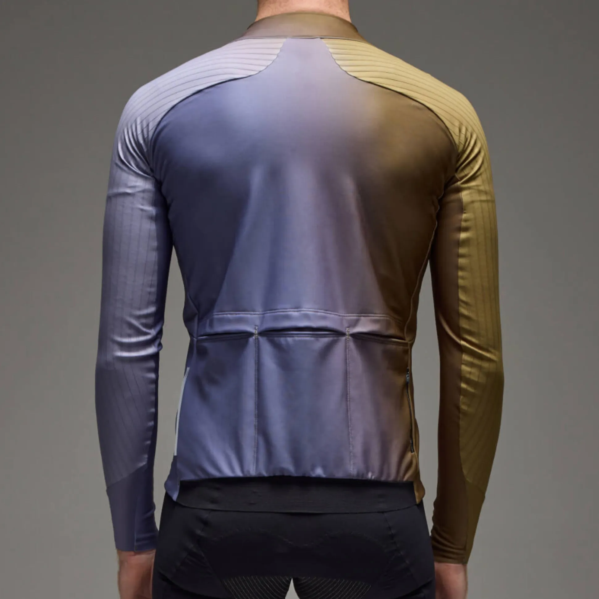 Maglia maniche lunghe Q36.5 Gregarius Hybrid Big Fade - Verde