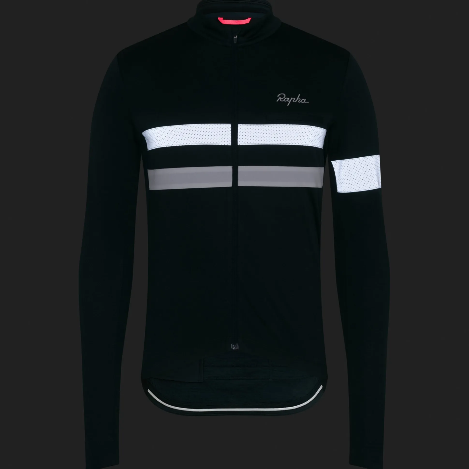 Maglia maniche lunghe Rapha Brevet - Verde scuro
