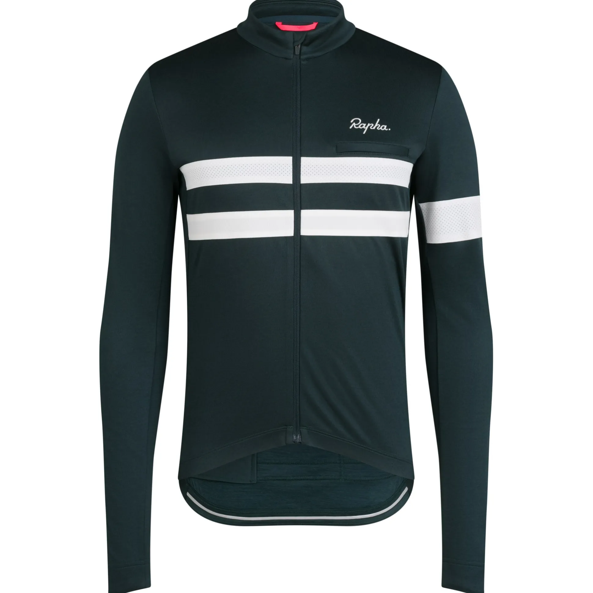 Maglia maniche lunghe Rapha Brevet - Verde scuro