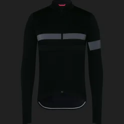 Maglia maniche lunghe Rapha Brevet - Nero