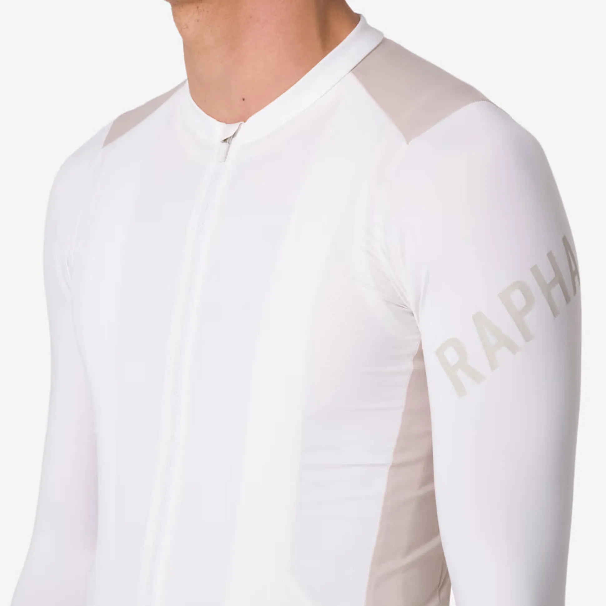 Maglia maniche lunghe Rapha Pro Team Lightweight - Bianco