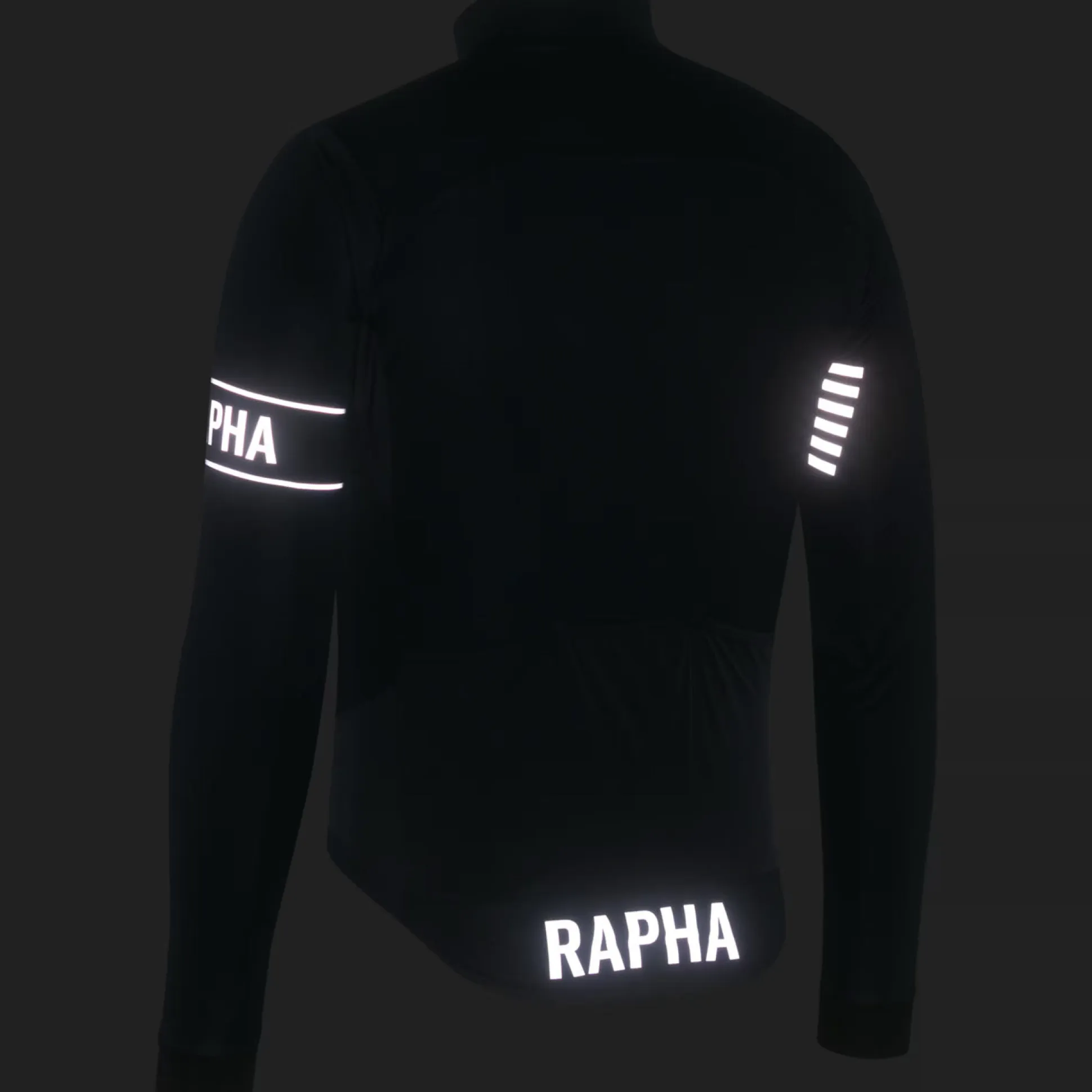Maglia maniche lunghe Rapha Pro Team Gore-Tex Infinium - Nero