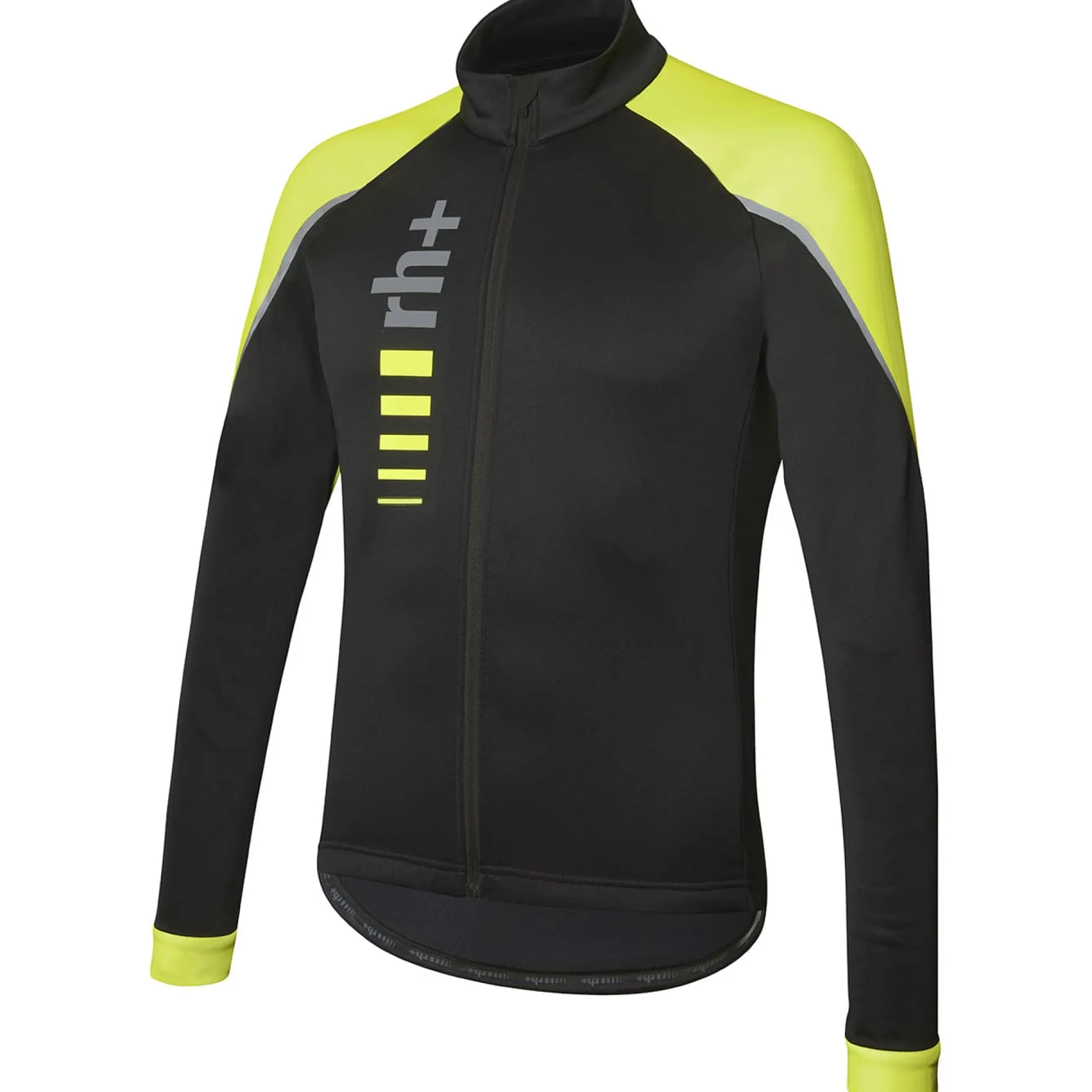 Maglia maniche lunghe Rh+ Code 2 - Nero giallo