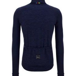 Maglia maniche lunghe Santini UCI Official Pure - Blu
