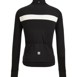 Maglia maniche lunghe Santini Adapt Wool - Nero