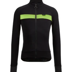 Maglia maniche lunghe Santini Adapt Wool - Verde