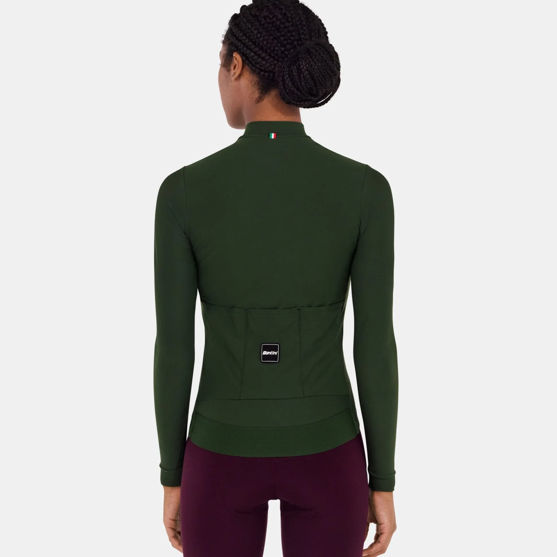 Maglia maniche lunghe Santini RTR - Verde